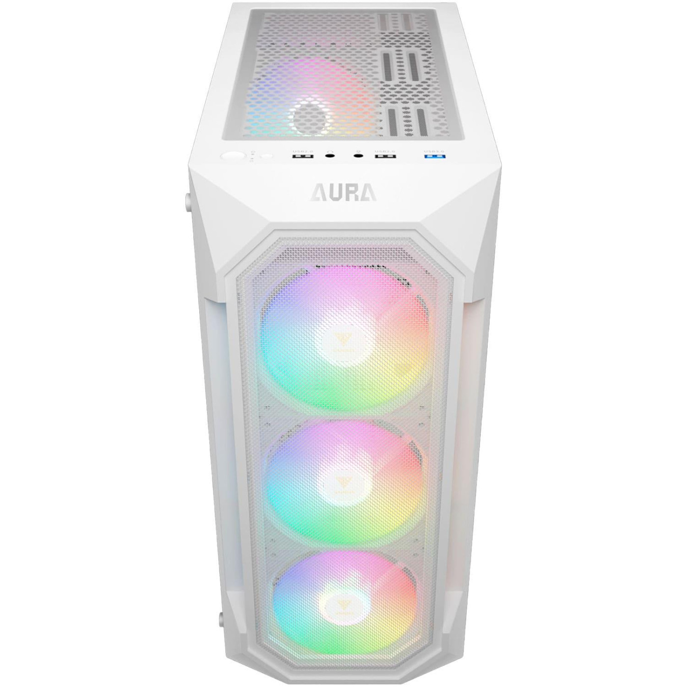 Корпус GAMDIAS AURA GC1 ELITE WH ARGB White (4711514500608)