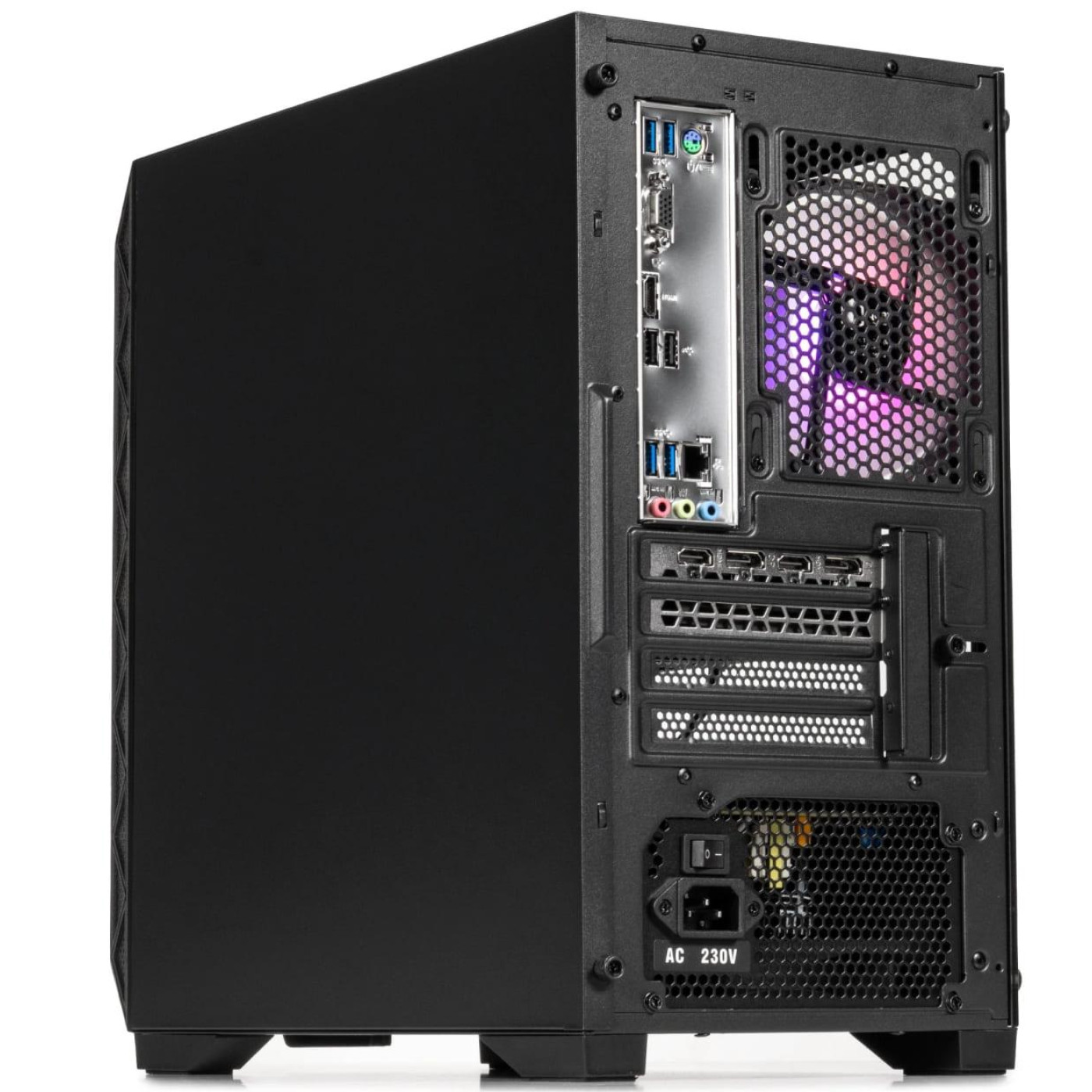 Корпус QUBE FLOW Black (FLOW_FBNU3)