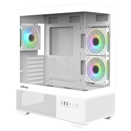 Корпус Zalman Chronix V2 Tempered Glass без БЖ White (CHRONIXV2WHITE)