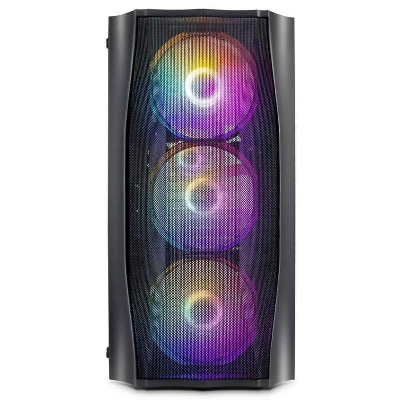 Корпус 1stPlayer X3-M-4F1-BK (X3-M-4F1-BK) Без БП