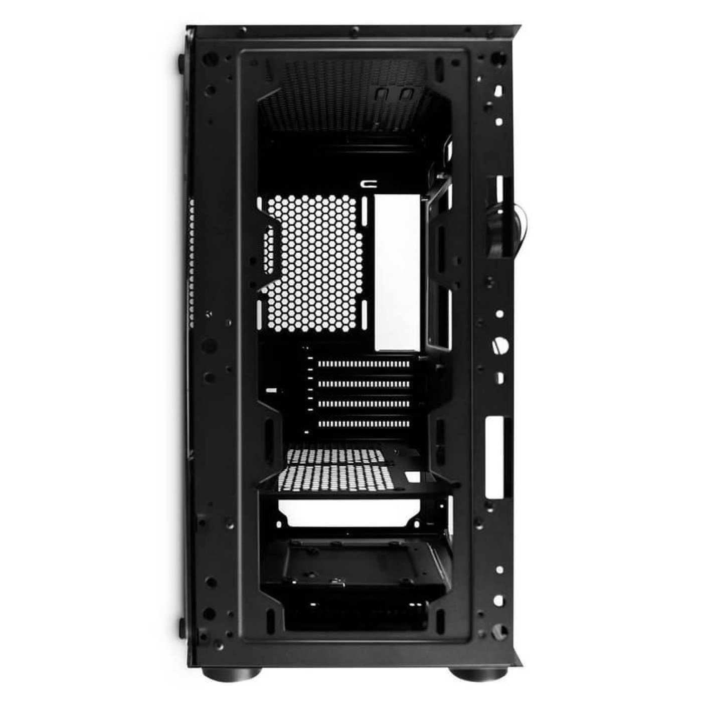 Корпус 1stPlayer X3-M-4F1-BK (X3-M-4F1-BK) Без БП