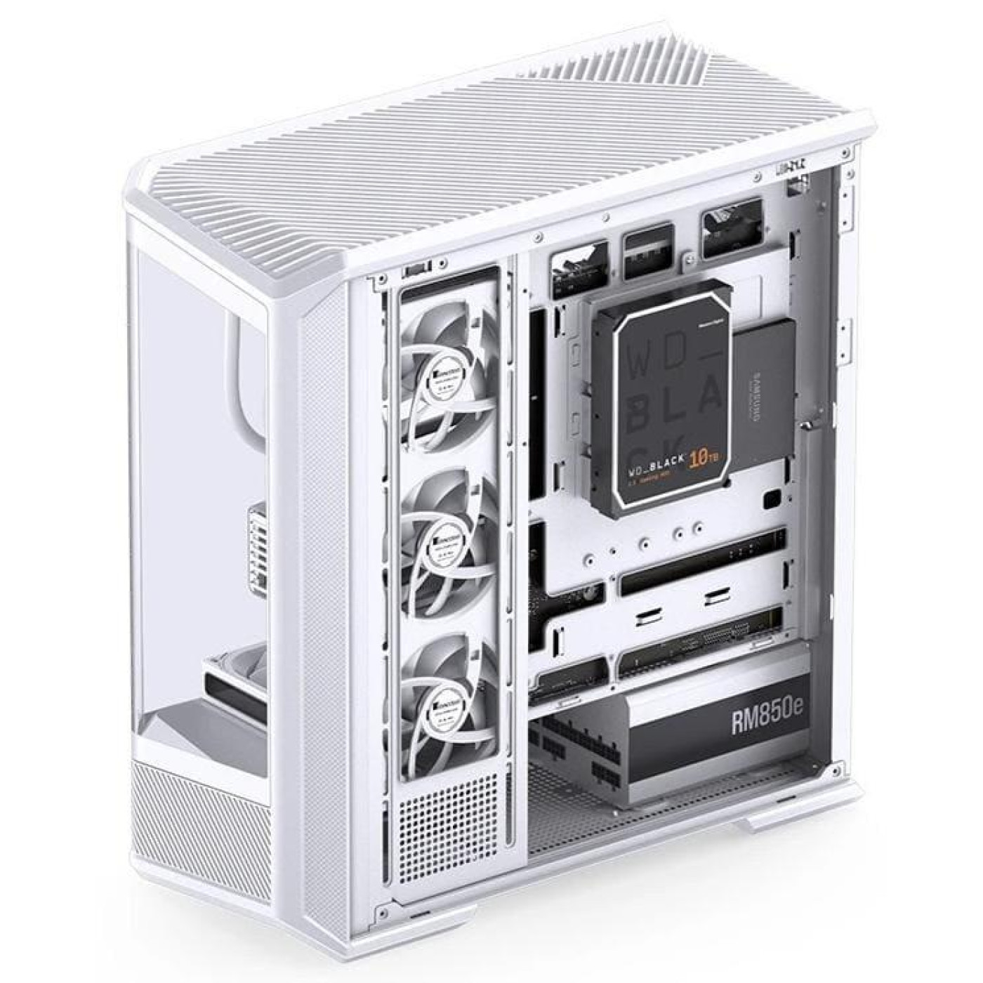 Корпус Jonsbo D400 White (D400 White) Без БП