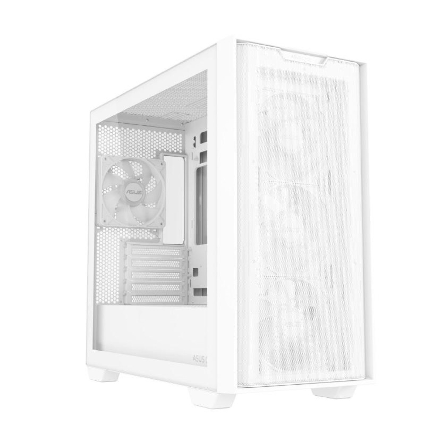 Корпус ASUS A21 Plus White Tempered Glass ARGB без БП (90DC00H3-B19010)
