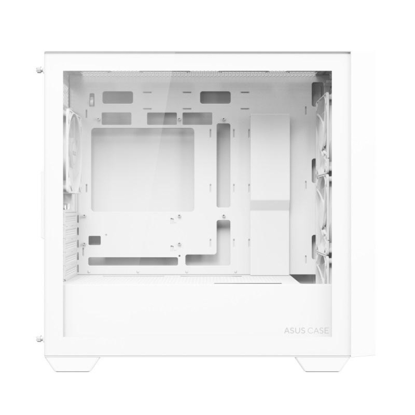 Корпус ASUS A21 Plus White Tempered Glass ARGB без БП (90DC00H3-B19010)
