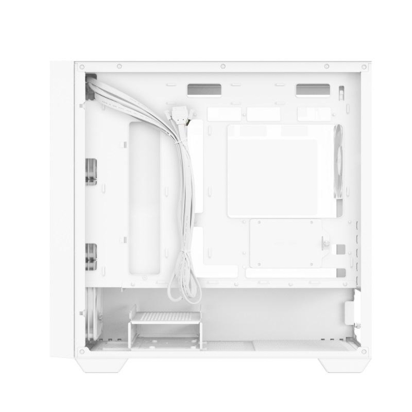 Корпус ASUS A21 Plus White Tempered Glass ARGB без БП (90DC00H3-B19010)
