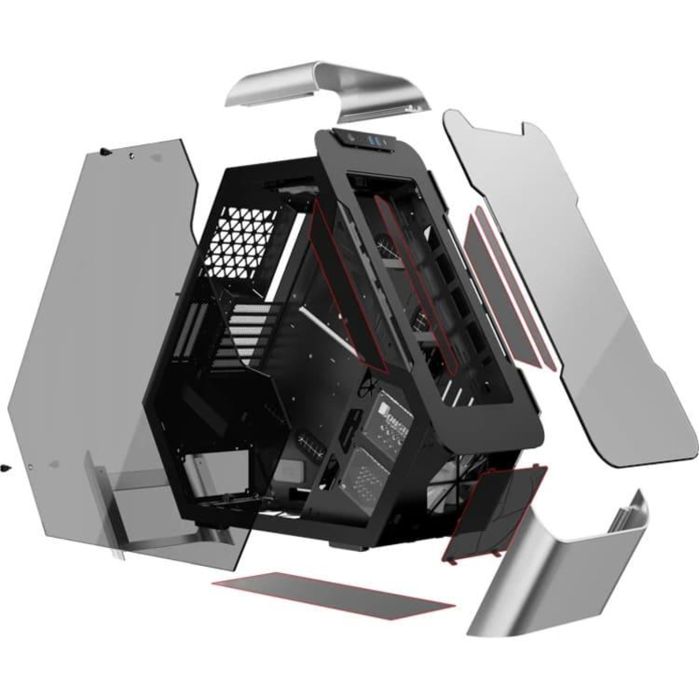 Корпус Jonsbo TR03-G Silver (TR03-G Silver)