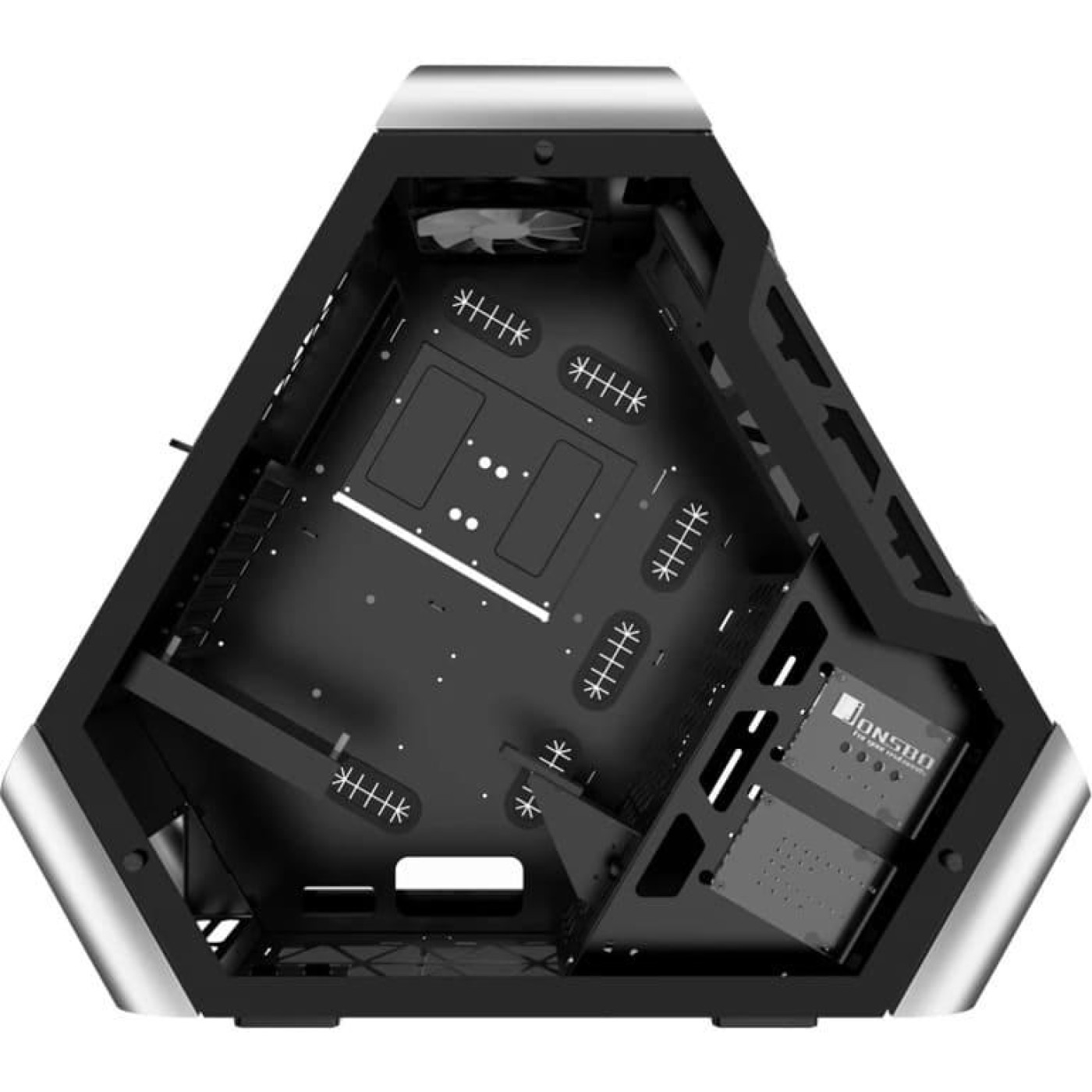 Корпус Jonsbo TR03-G Silver (TR03-G Silver)
