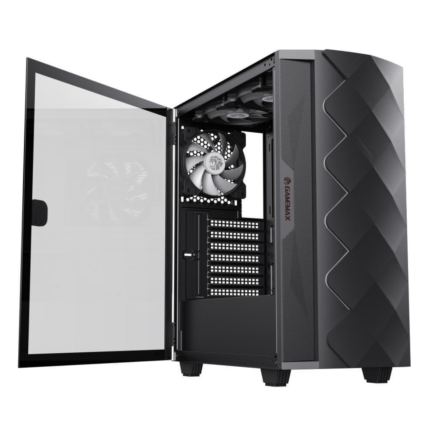 Корпус GameMax Diamond CP Black (DIAMOND CP BK) Б/у,U1