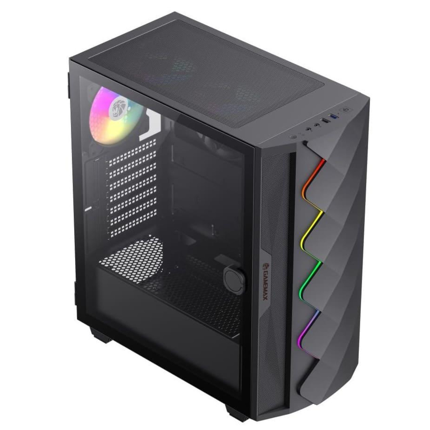 Корпус GameMax Diamond CP Black (DIAMOND CP BK) Б/у,U1