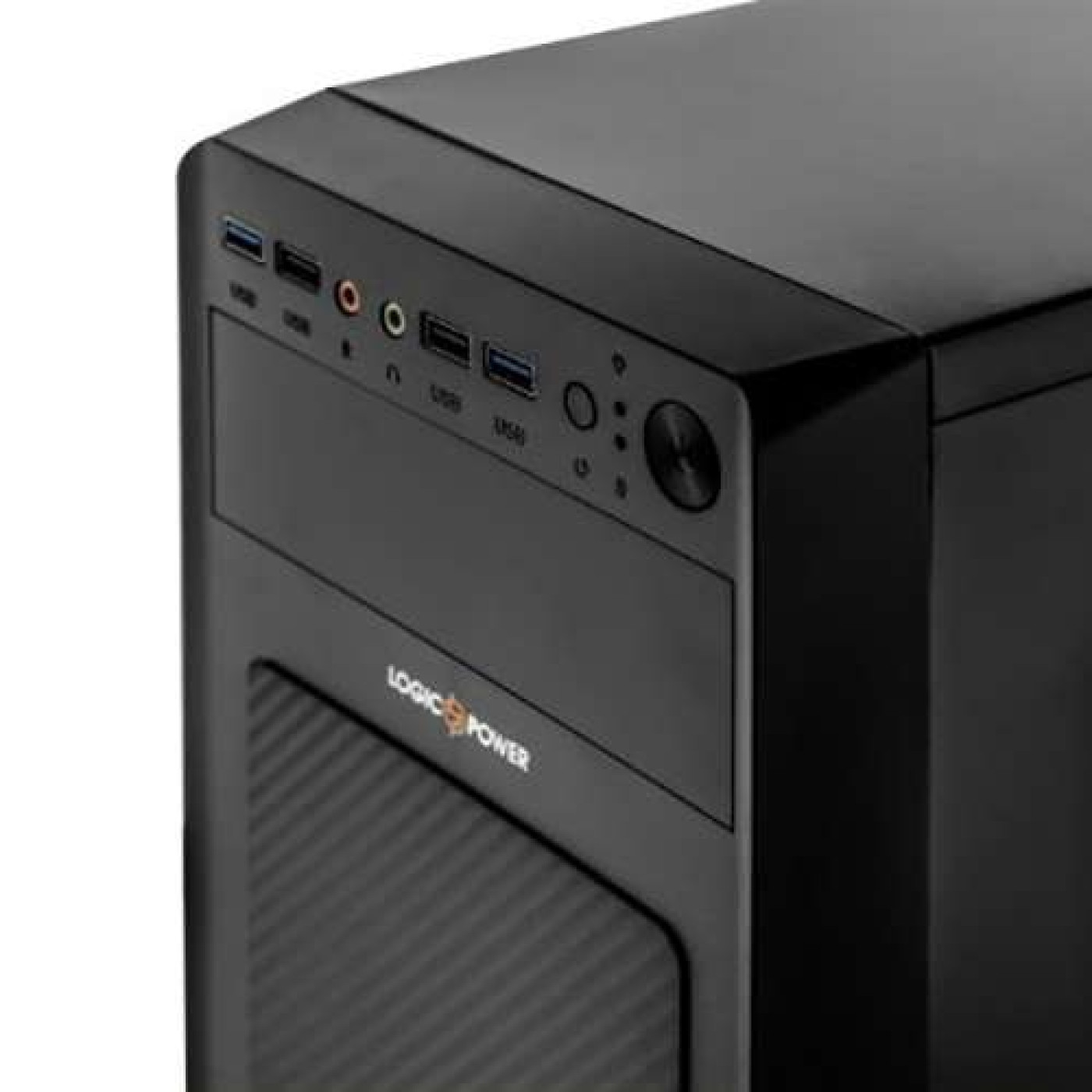 Корпус LogicPower LP 6116 - 400w 12cm MATX, 2xUSB3.0+2xUSB2.0 (10230) 400 Вт