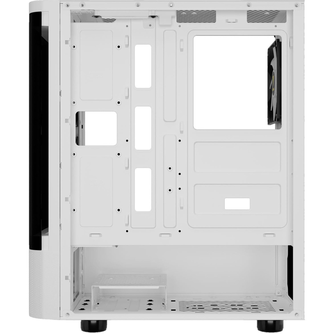 Корпус GAMDIAS TALOS E3 CG WH без БП White (4711514501209)