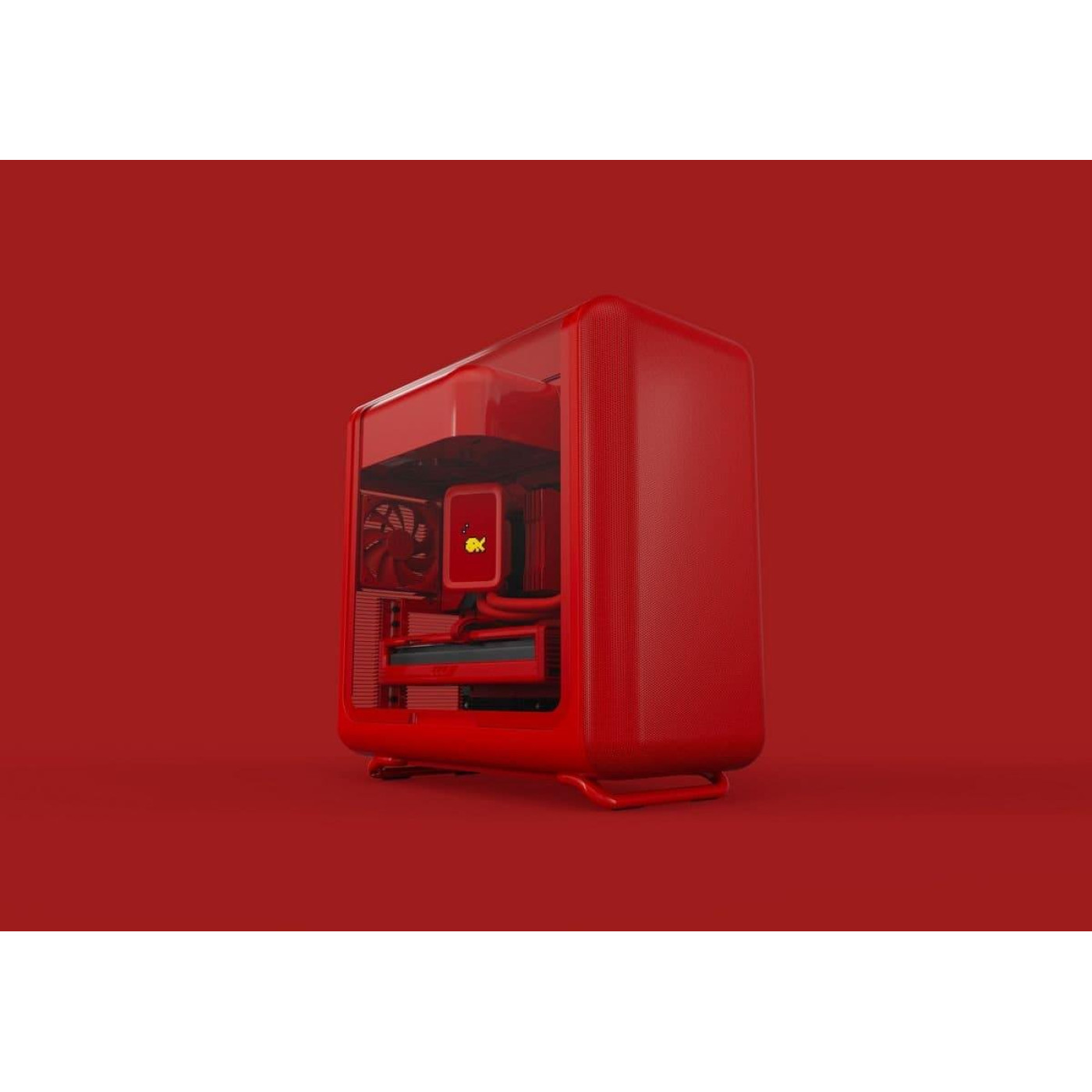 Корпус Hyte X50 без БЖ Wild Cherry (CS-HYTE-X50G-RR) Без БП
