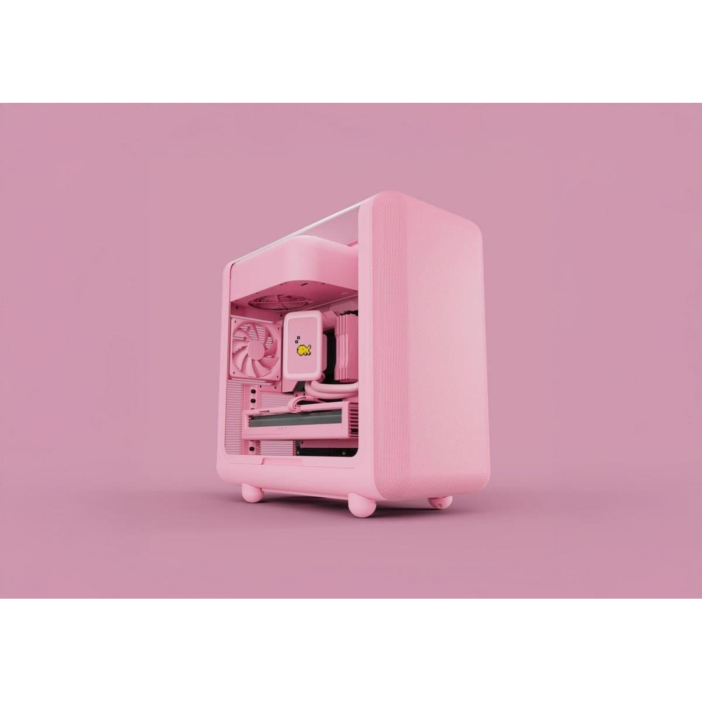 Корпус Hyte X50 без БЖ Strawberry Milk (CS-HYTE-X50G-SM) Без БП