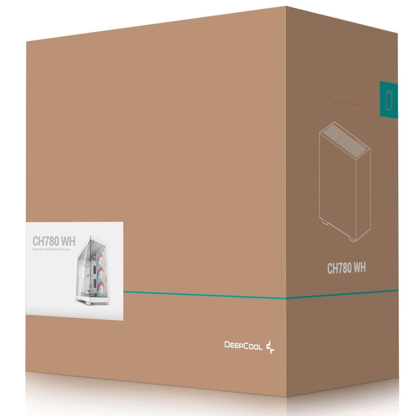 Корпус Deepcool CH780 White (R-CH780-WHADE41-G-1) Без БП