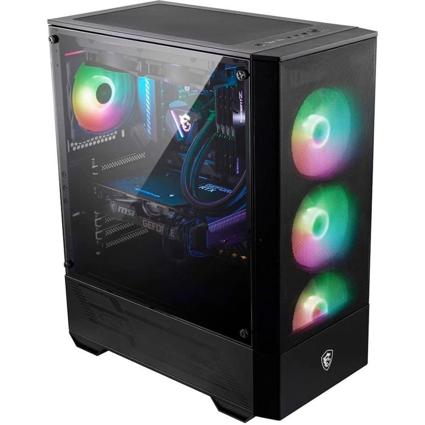 Корпус MSI MAG FORGE 112R без БП Black (MAG FORGE 112R)