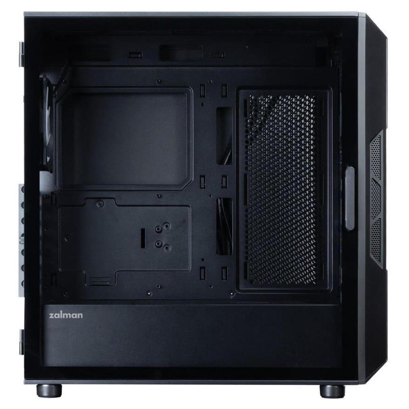 Корпус Zalman I3 Neo V2 Tempered Glass без БЖ Black (I3NEOV2BLACK)