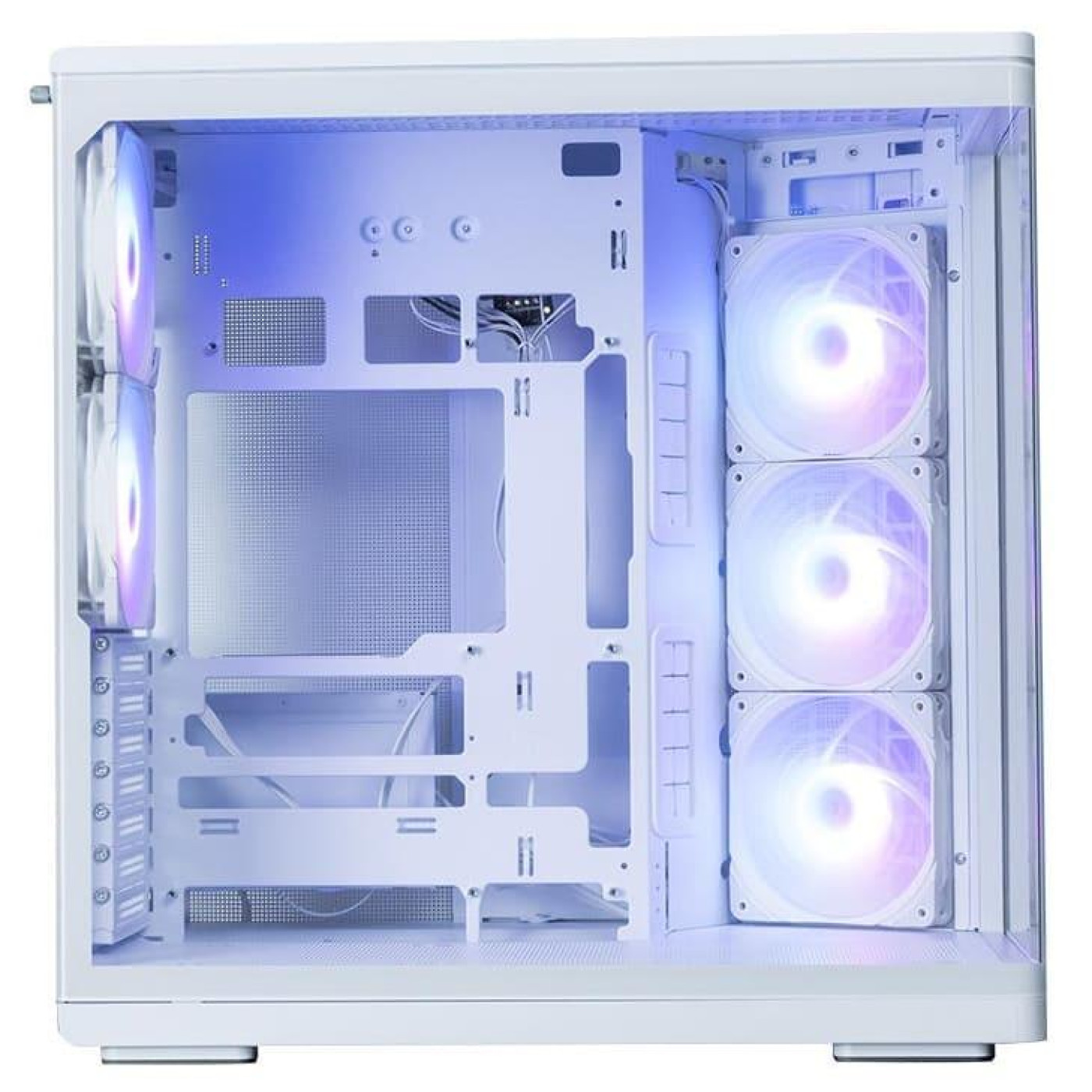 Корпус Zalman P60 Tempered Glass без БЖ White (P60WHITE)