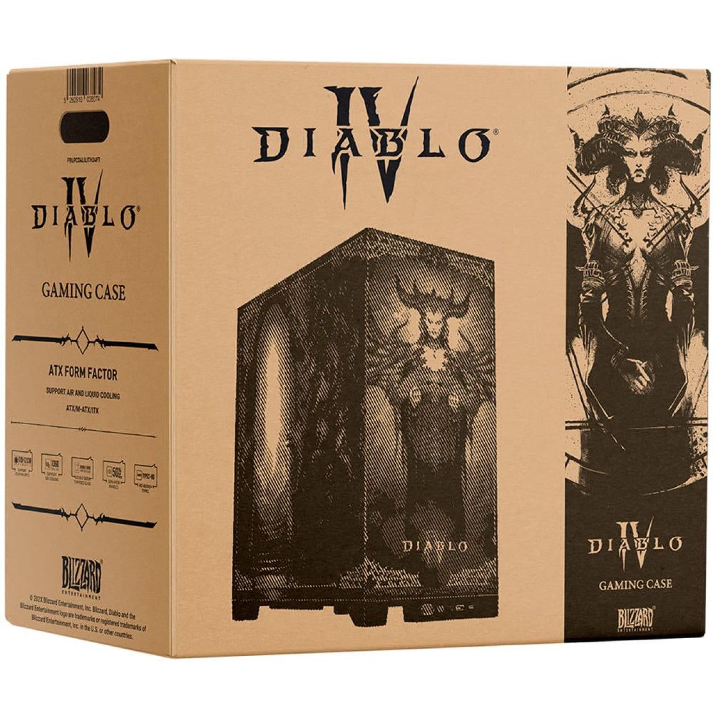 Корпус DIABLO IV - Lilith - Limited Edition ATX (Диабло)