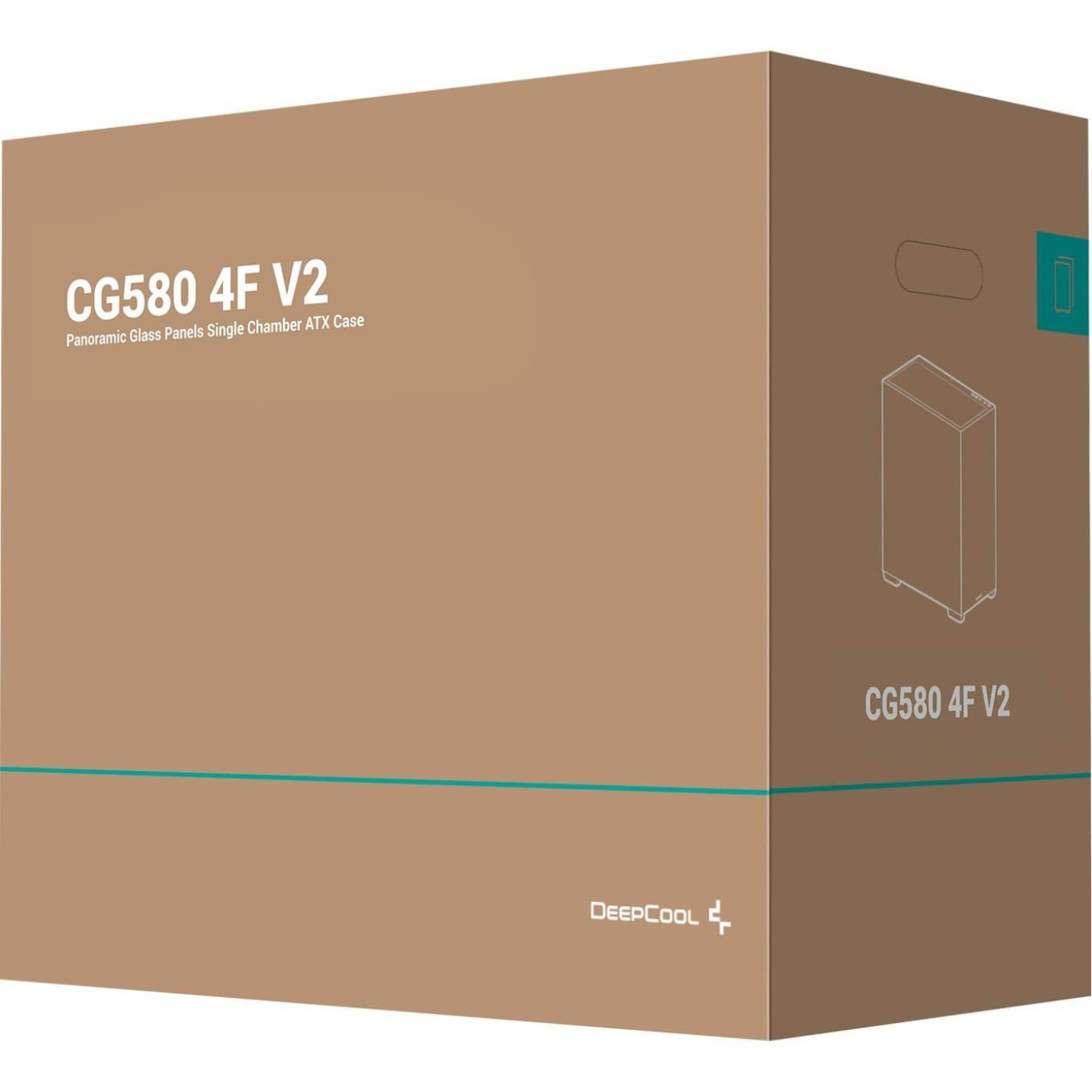 Корпус Deepcool CG580 4F V2 Black (R-CG580-BKADA4-G-2)