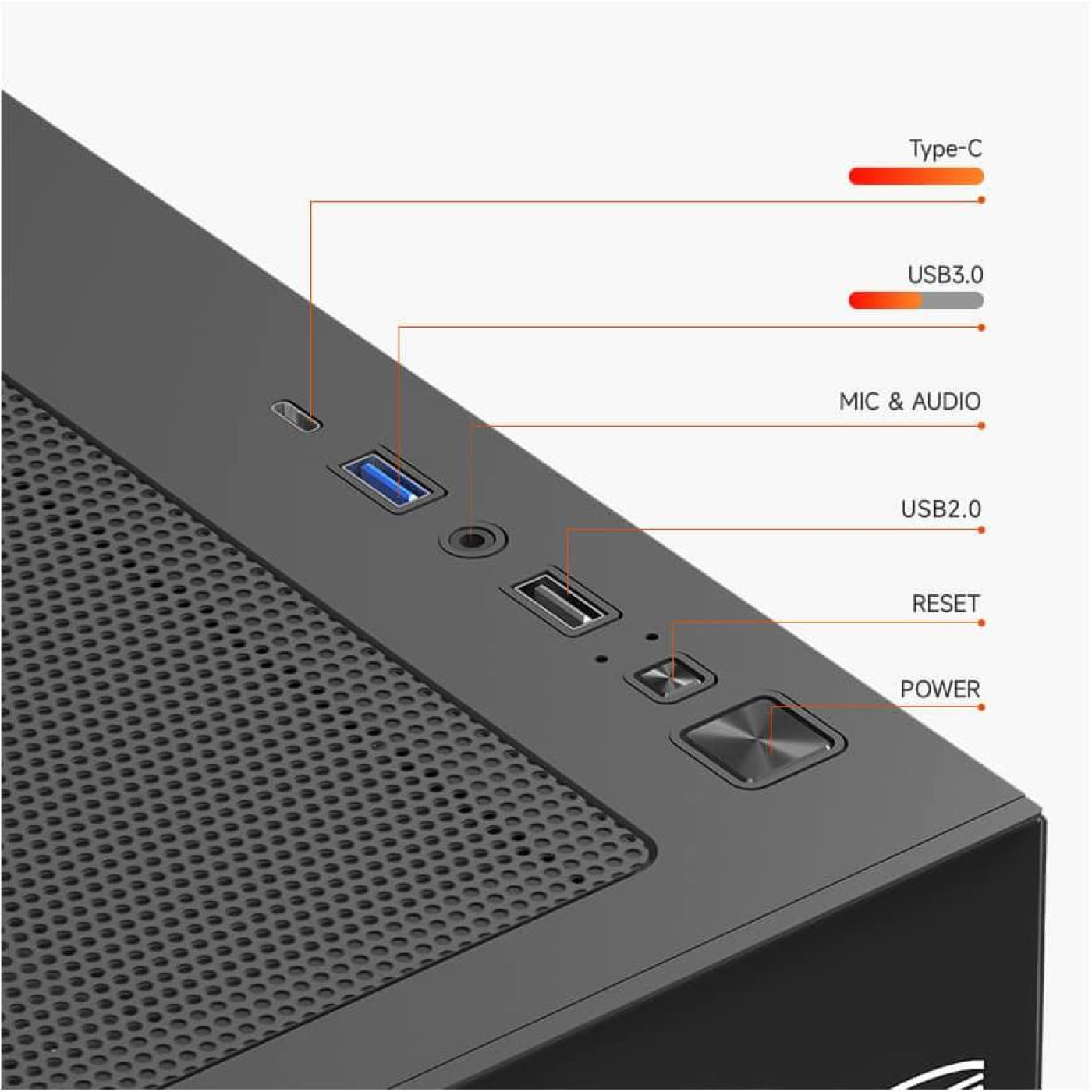 Корпус PcCooler CPS C3 T700 ARGB BK (C3-T700BKD401-GL)