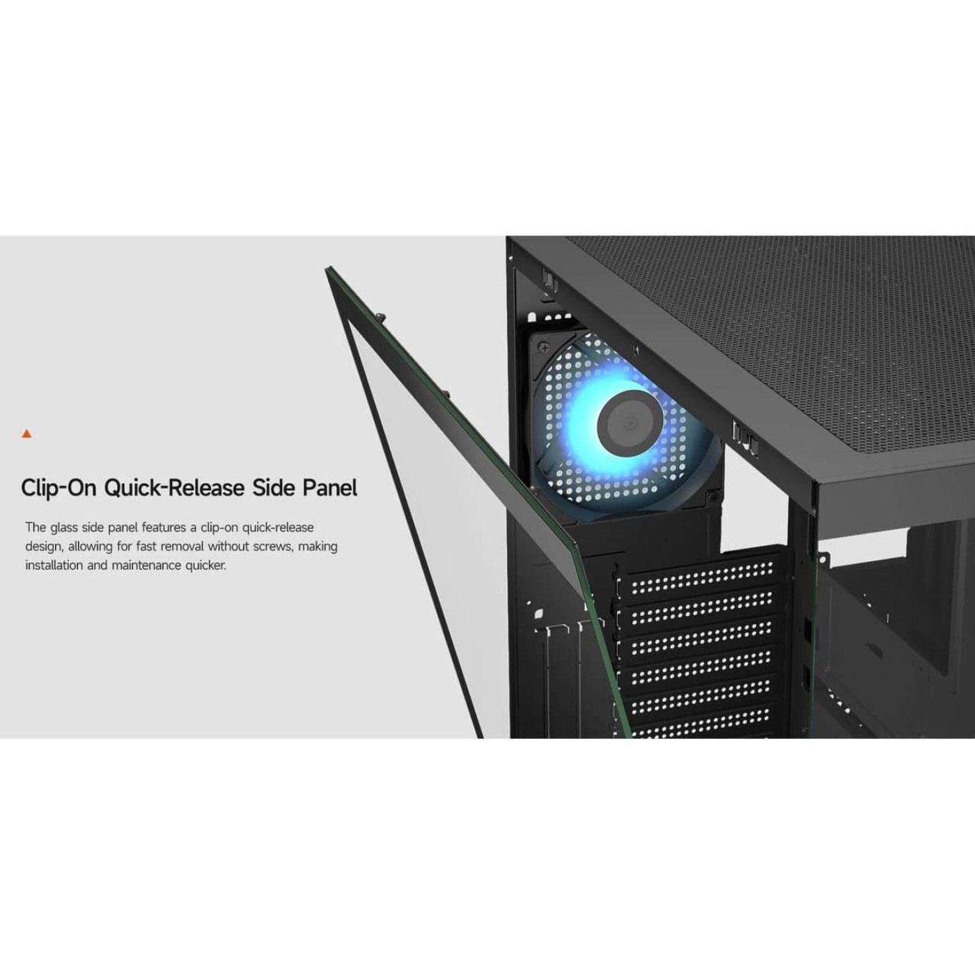 Корпус PcCooler CPS C3 T700 ARGB BK (C3-T700BKD401-GL)