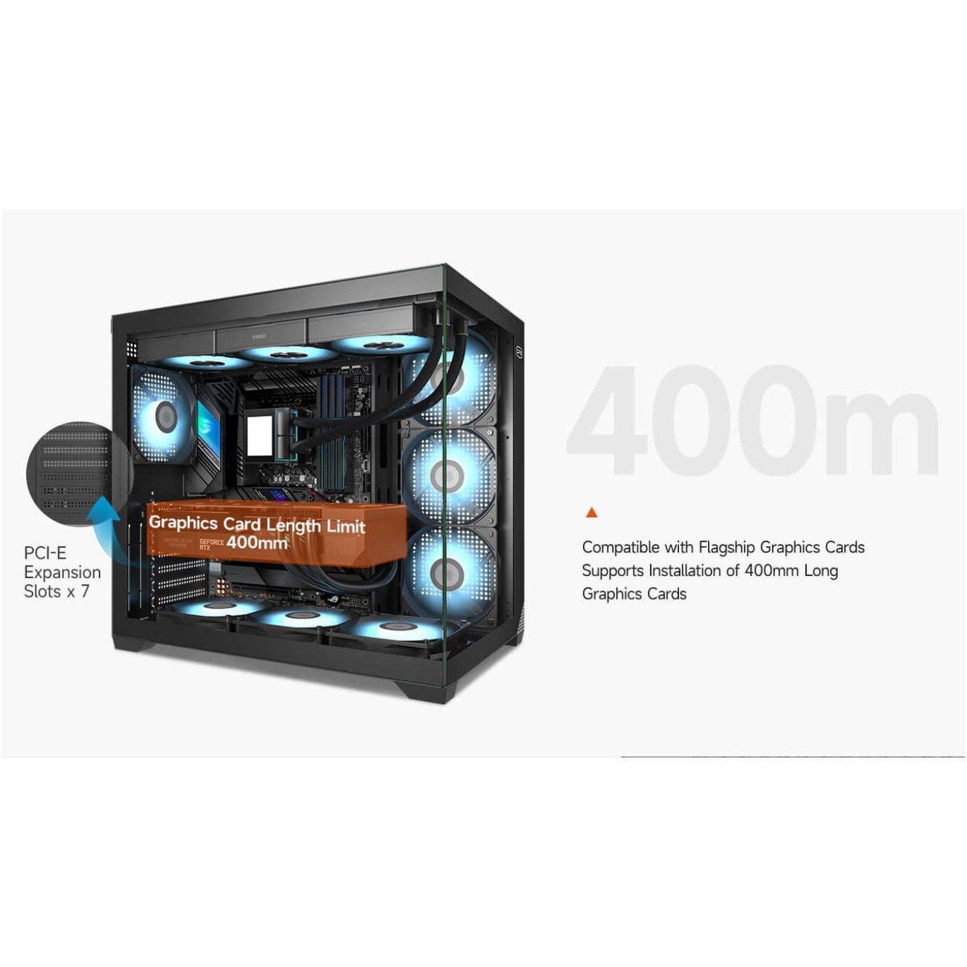 Корпус PcCooler CPS C3 T700 ARGB BK (C3-T700BKD401-GL)