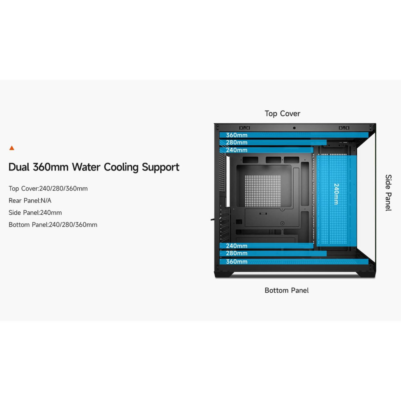 Корпус PcCooler CPS C3 T700 ARGB BK (C3-T700BKD401-GL)