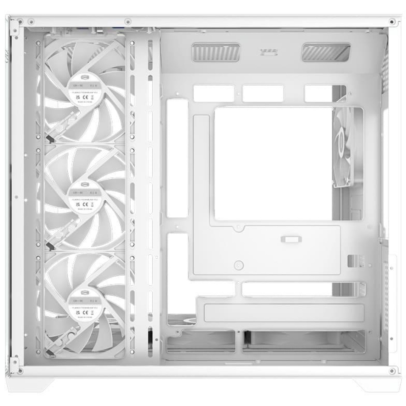 Корпус PcCooler CPS C3 T700 ARGB WH (C3-T700WHD401-GL)