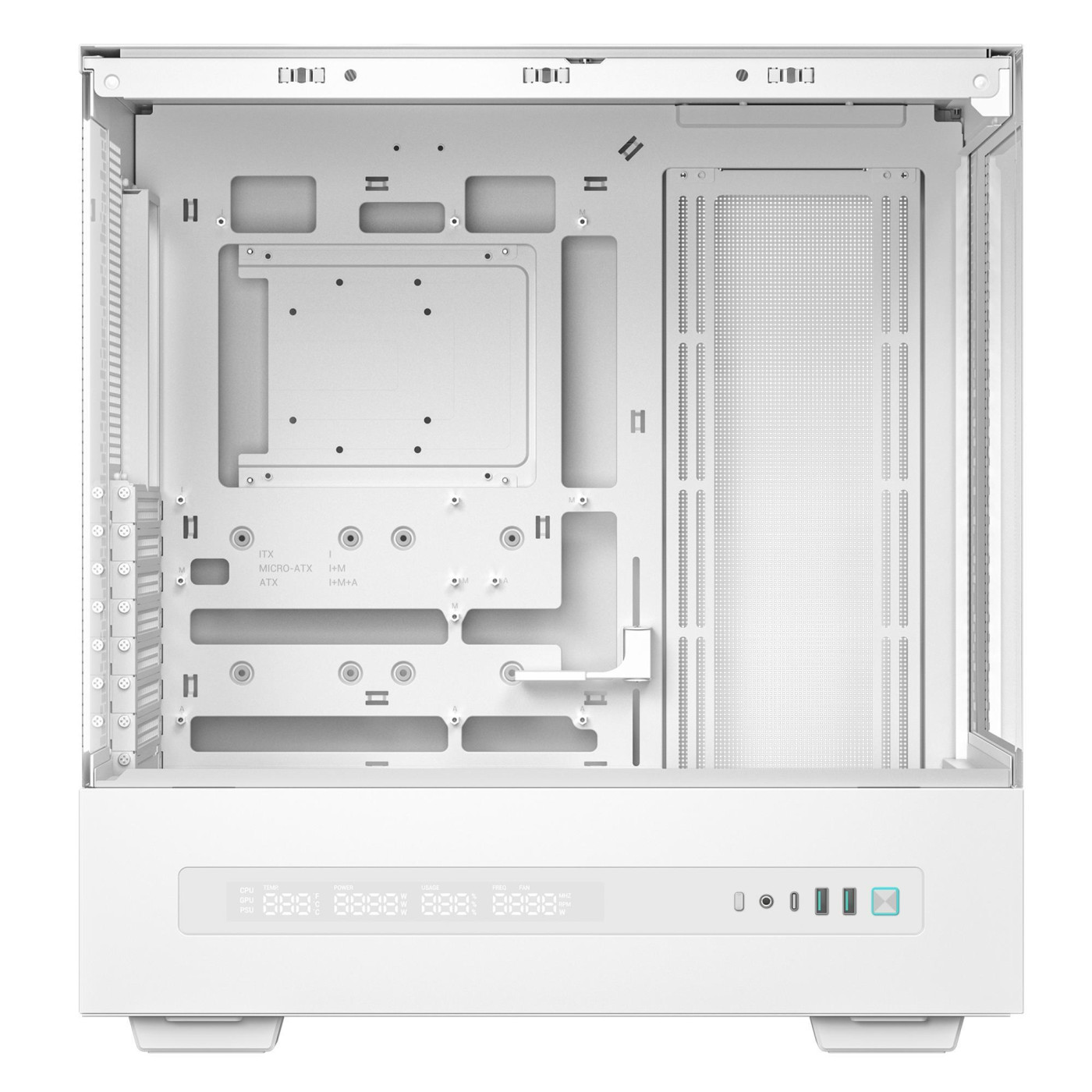 Корпус Deepcool CH690 Digital White (R-CH690-WHNNA0D-G-1) Без БП