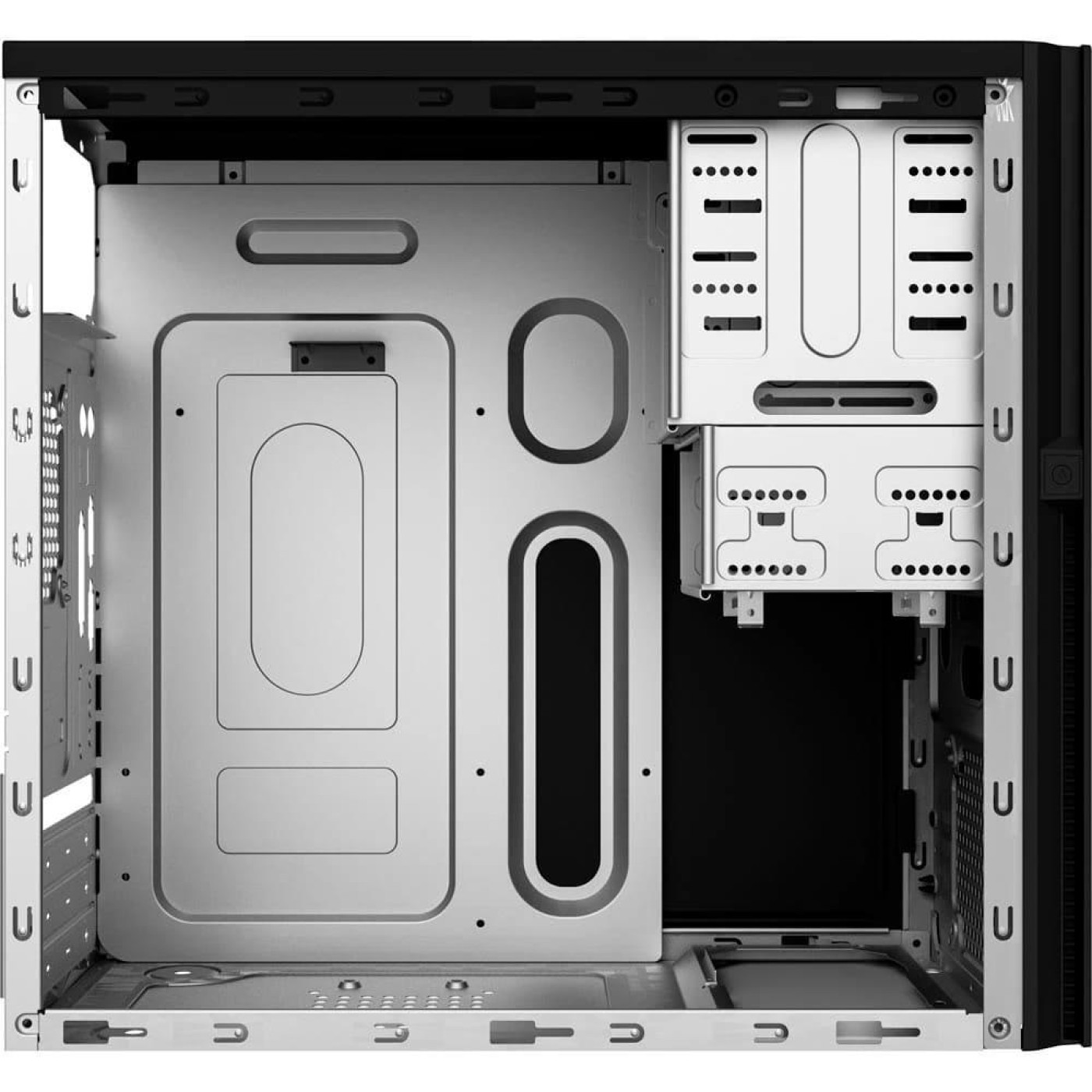 Корпус GameMax MT-306-NP-U3-CR Black (MT-306-NP-U3-CR)
