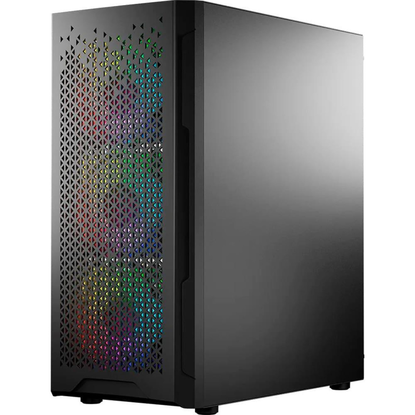 Корпус LogicConcept ARAMIS MESH+GLASS ARGB fans 4x120mm BLACK без БЖ ATX