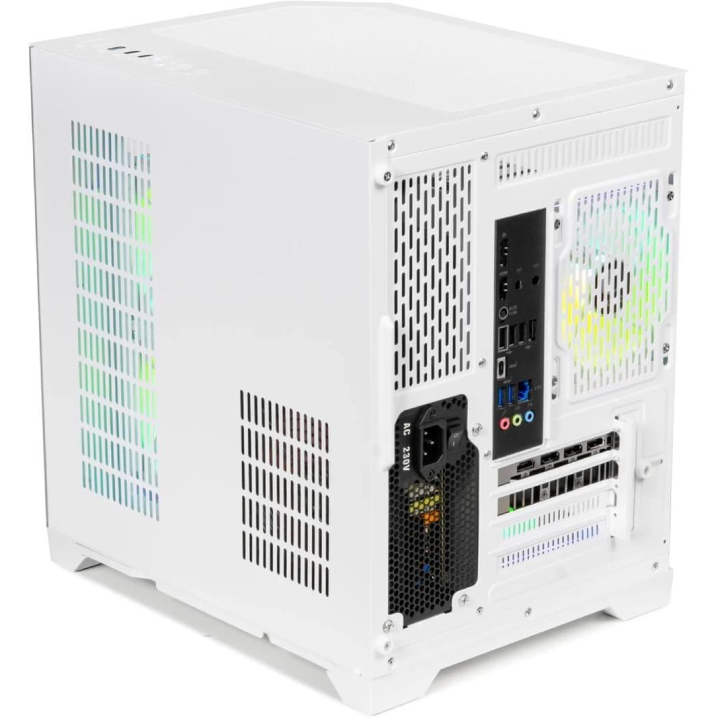 Корпус QUBE CRYSTAL ARGB White (CRYSTAL_GWNU3) Без БП