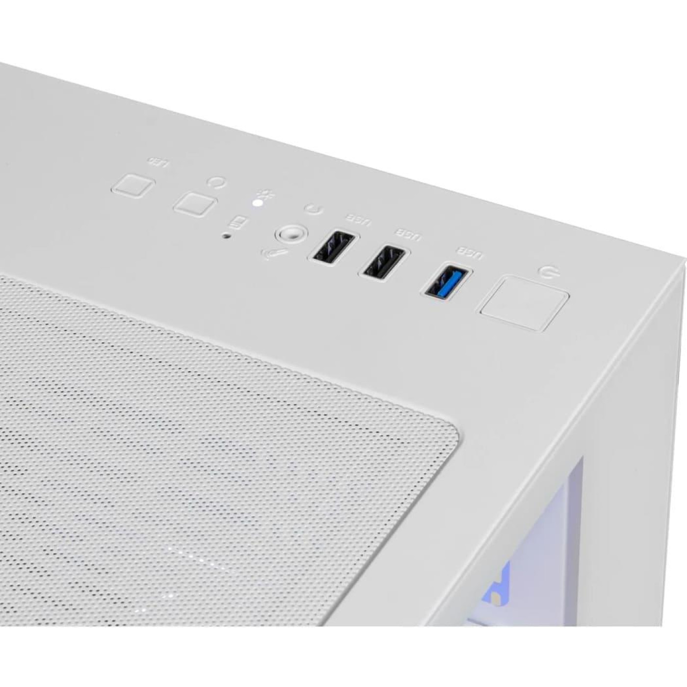 Корпус QUBE CRYSTAL ARGB White (CRYSTAL_GWNU3) Без БП