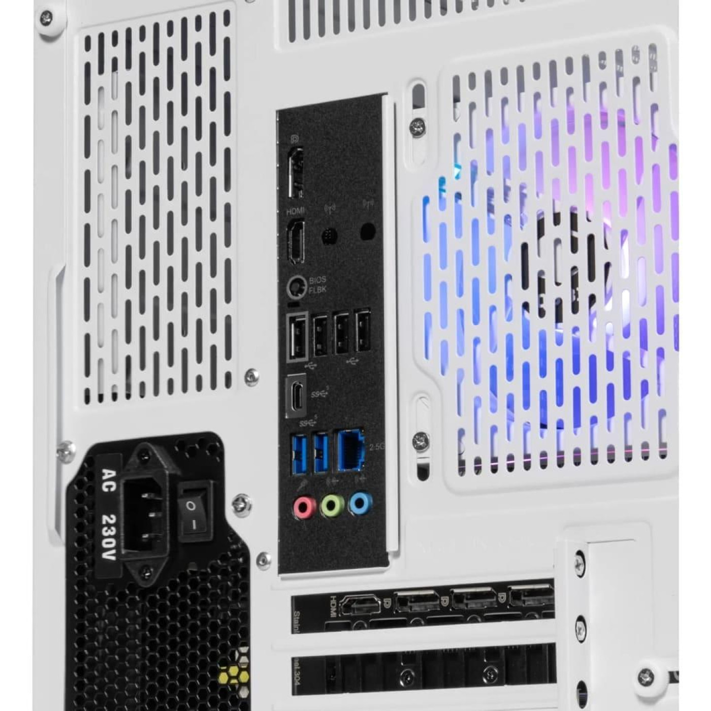 Корпус QUBE CRYSTAL ARGB White (CRYSTAL_GWNU3) Без БП