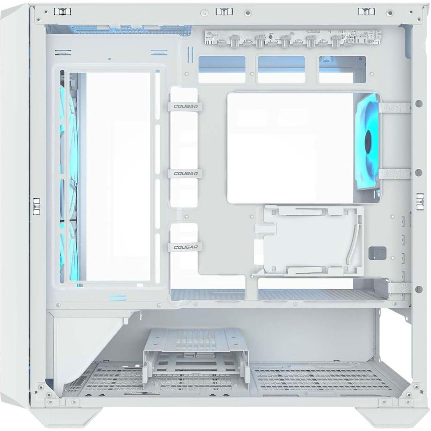 Корпус Cougar MX600 Mini RGB White (MX600 Mini RGB White) Без БП