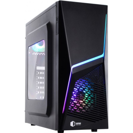 Корпус QUBE FLASH Black (FLASH_W3NU3)