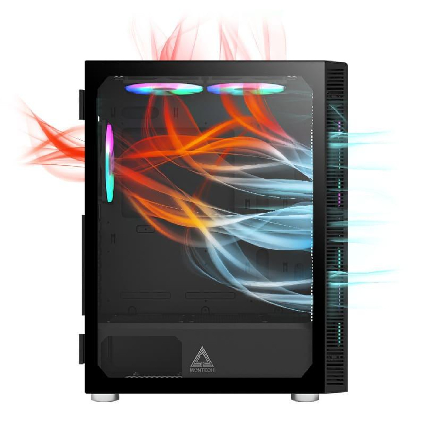 Корпус MONTECH X3 GLASS (B) (X3 GLASS (B)) Без БП