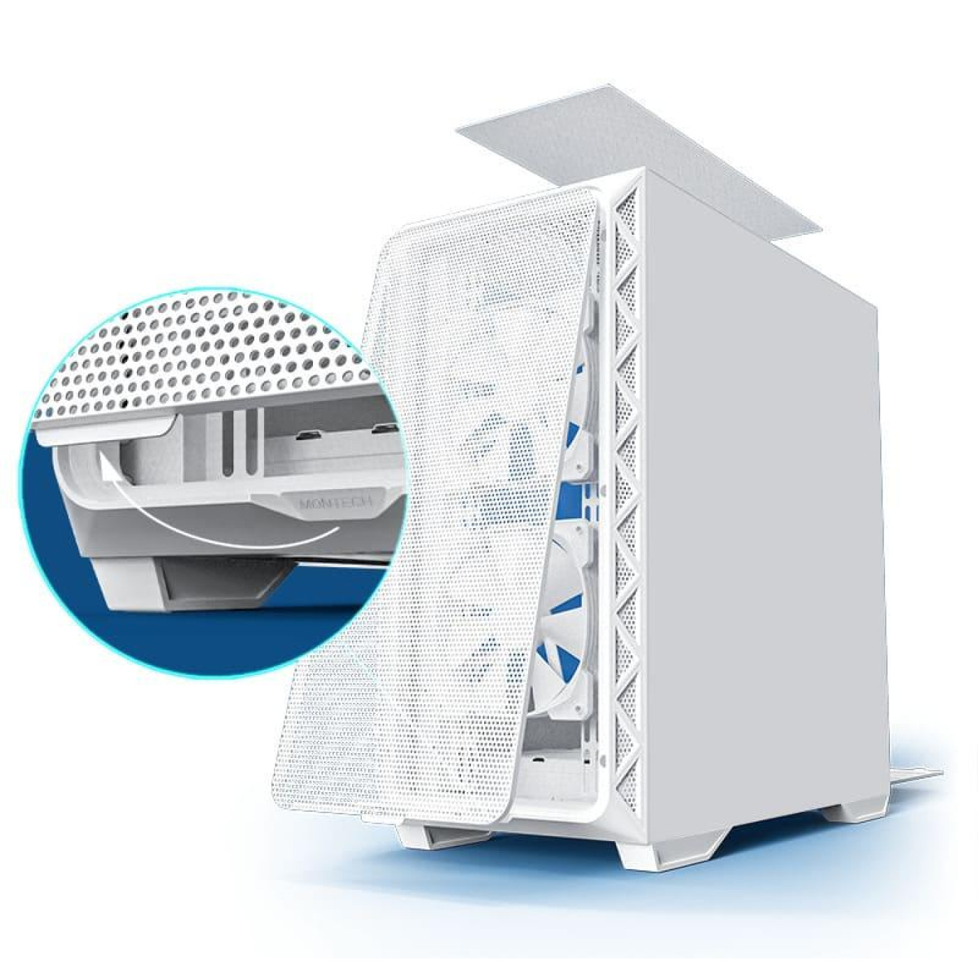 Корпус MONTECH AIR 903 BASE (W) (AIR 903 BASE (W)) Б/у
