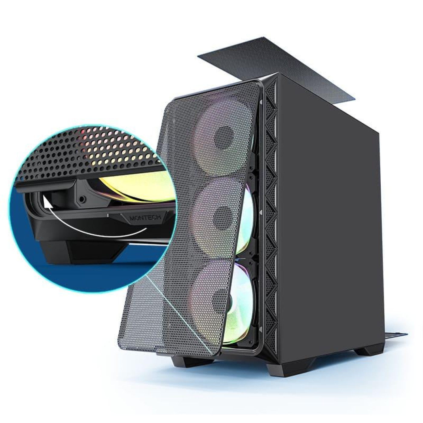 Корпус MONTECH AIR 903 MAX (B) (AIR 903 MAX (B)) Без БП