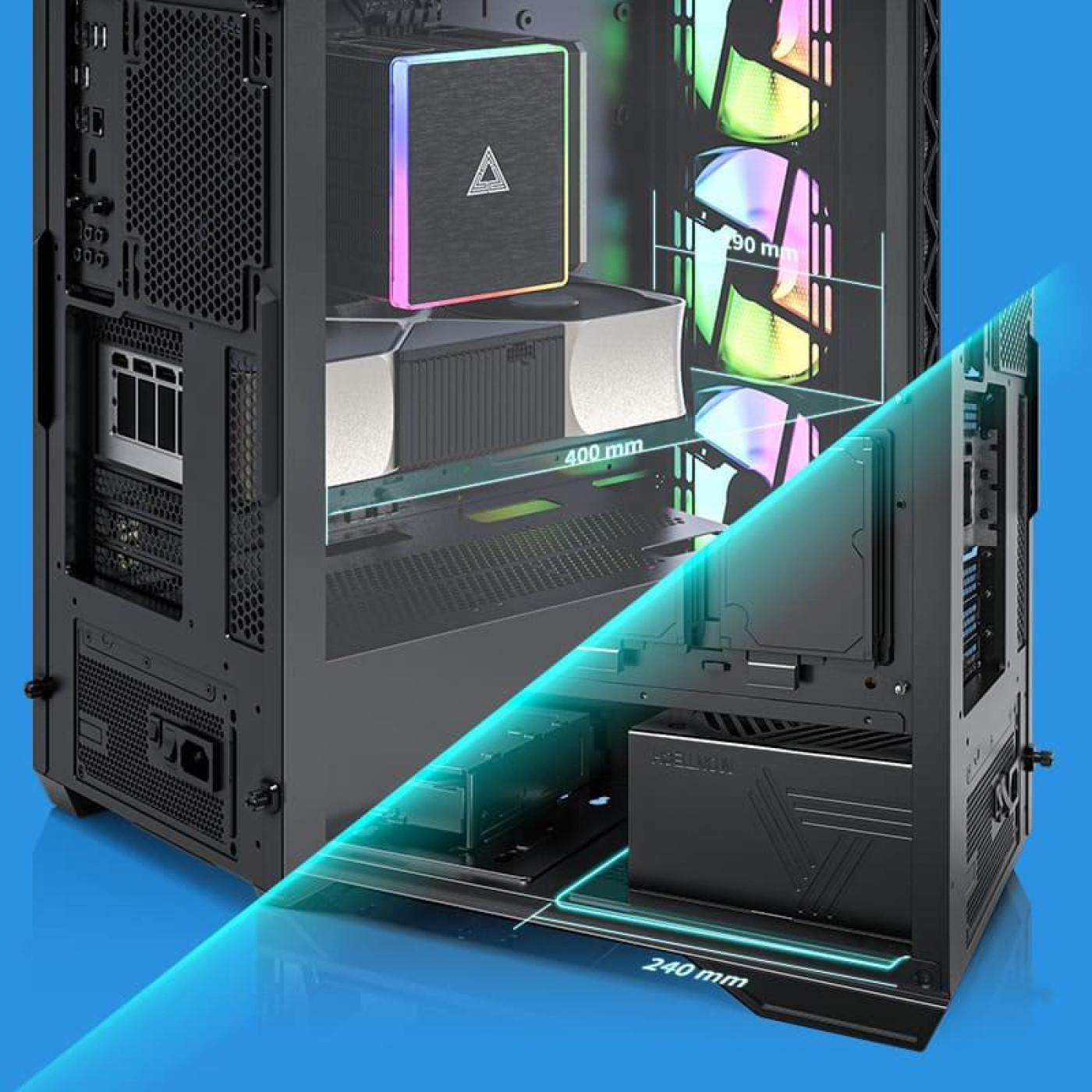 Корпус MONTECH AIR 903 MAX (B) (AIR 903 MAX (B)) Без БП