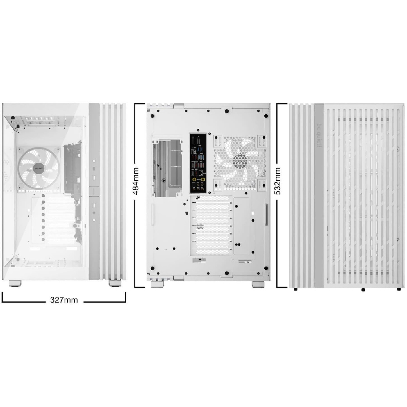 Корпус Be quiet! LIGHT BASE 900 FX BTF White (BGW72)