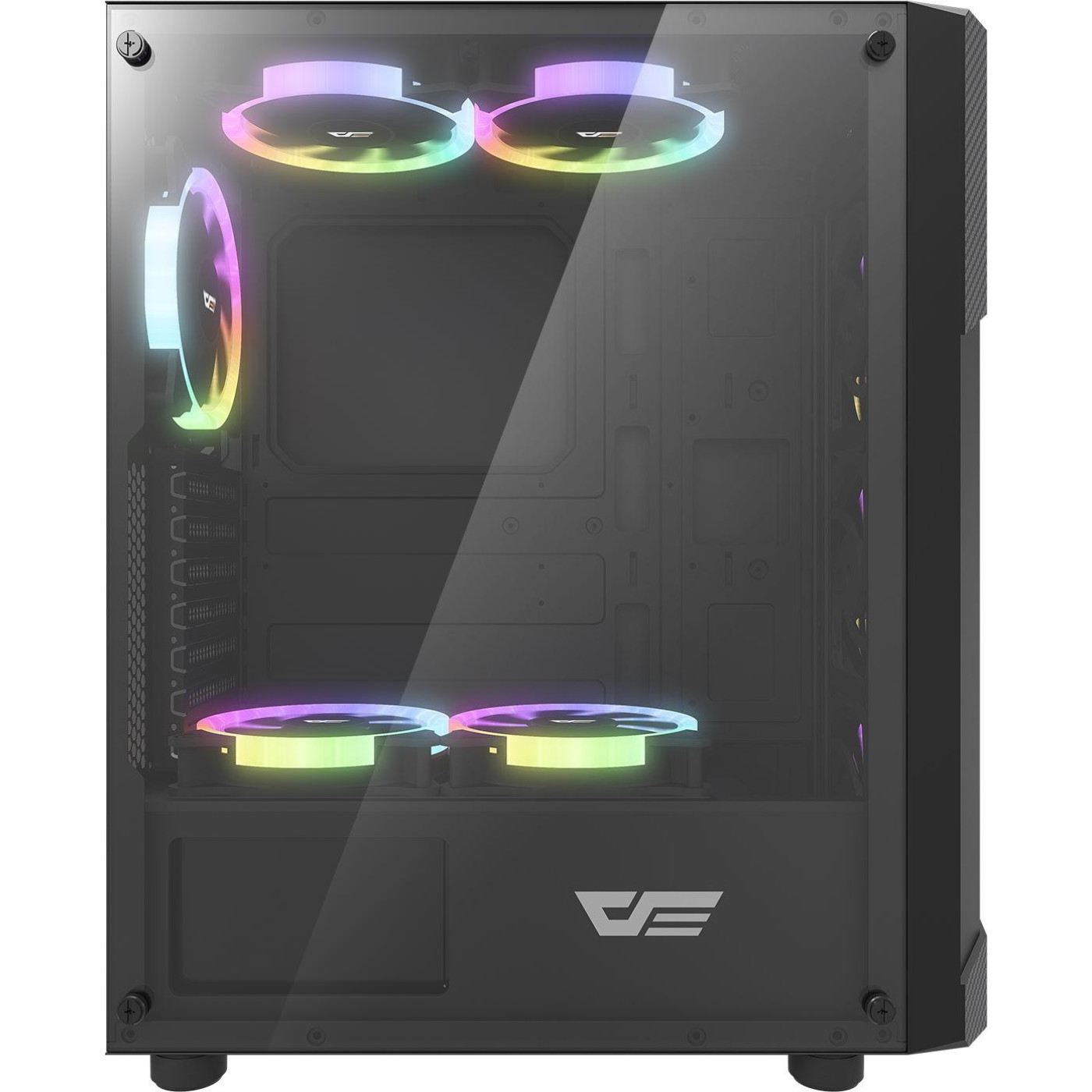 Корпус Darkflash POLLUX with 4*CL12 led fan (POLLUX) Без БП Б/в