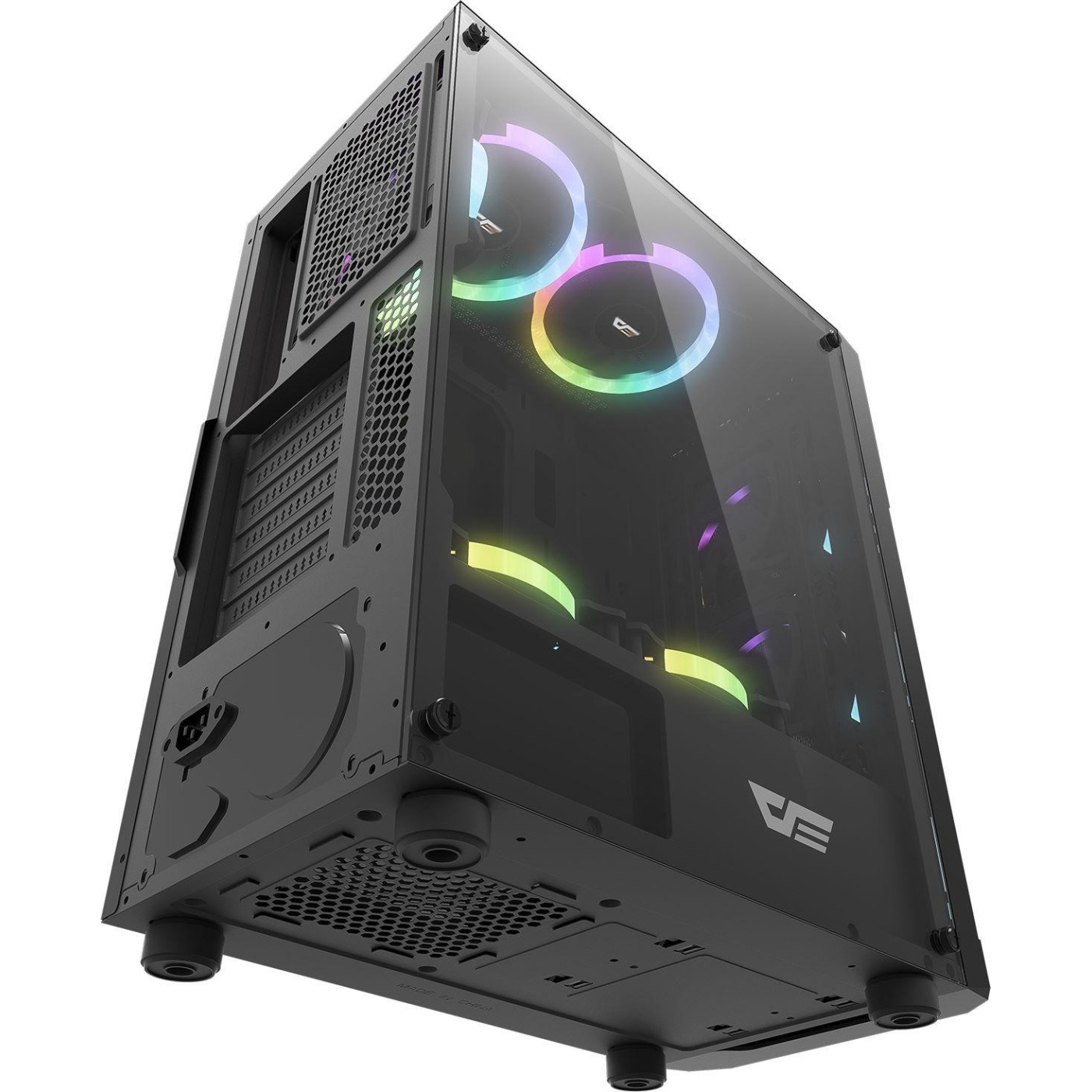 Корпус Darkflash POLLUX with 4*CL12 led fan (POLLUX) Без БП Б/в