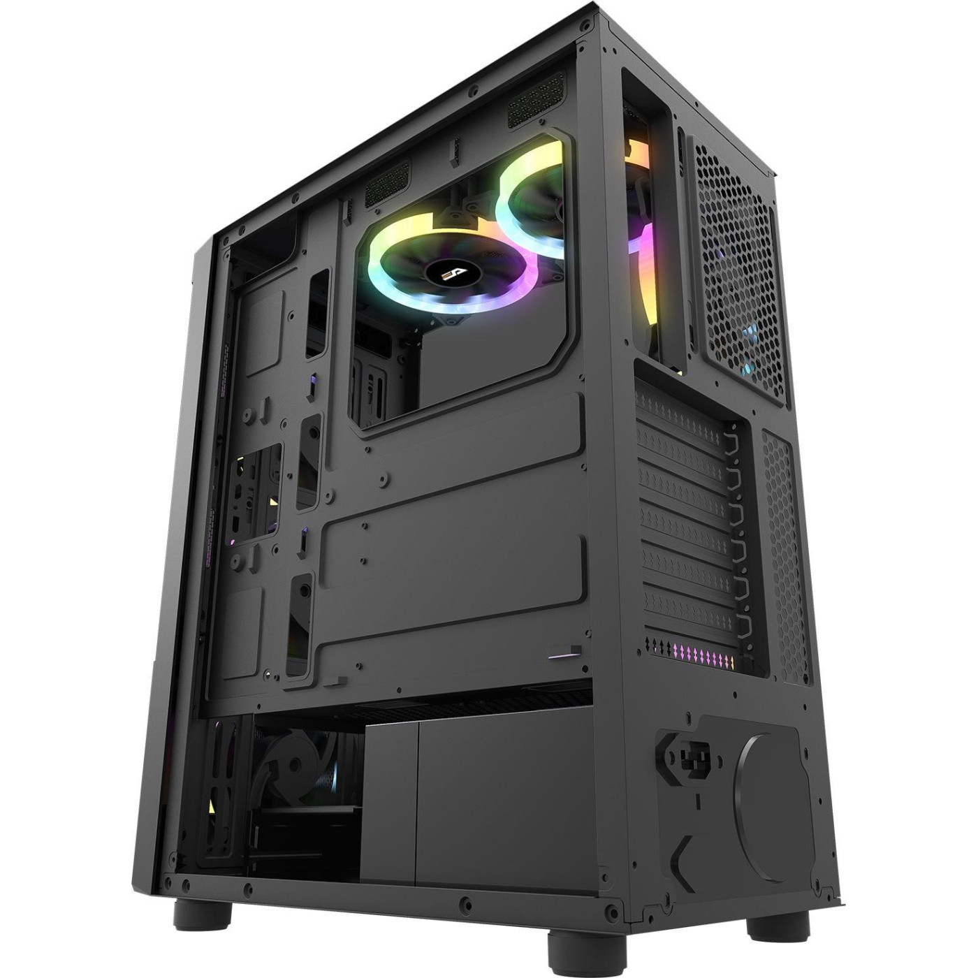 Корпус Darkflash POLLUX with 4*CL12 led fan (POLLUX) Без БП Б/в