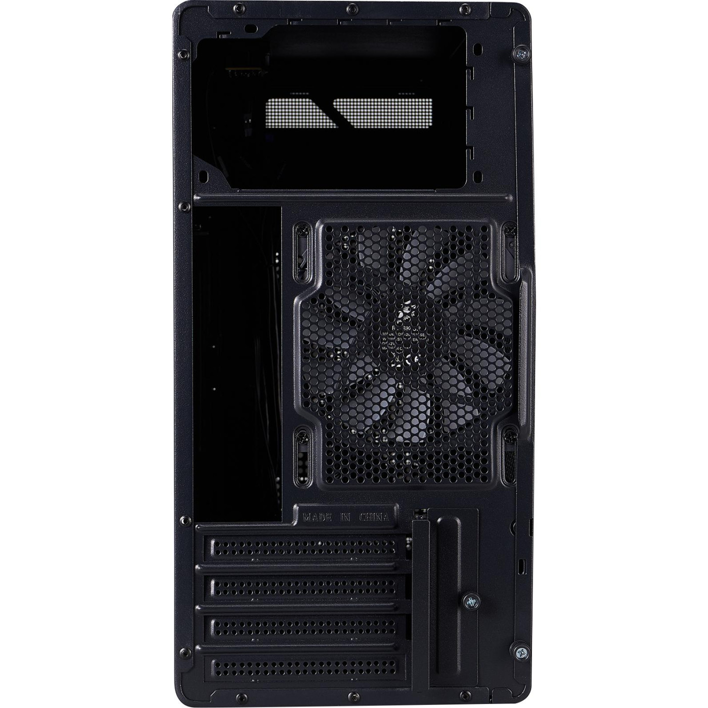 Корпус 1stPlayer WD1-BK-3F1 Black (WD1-BK-3F1)