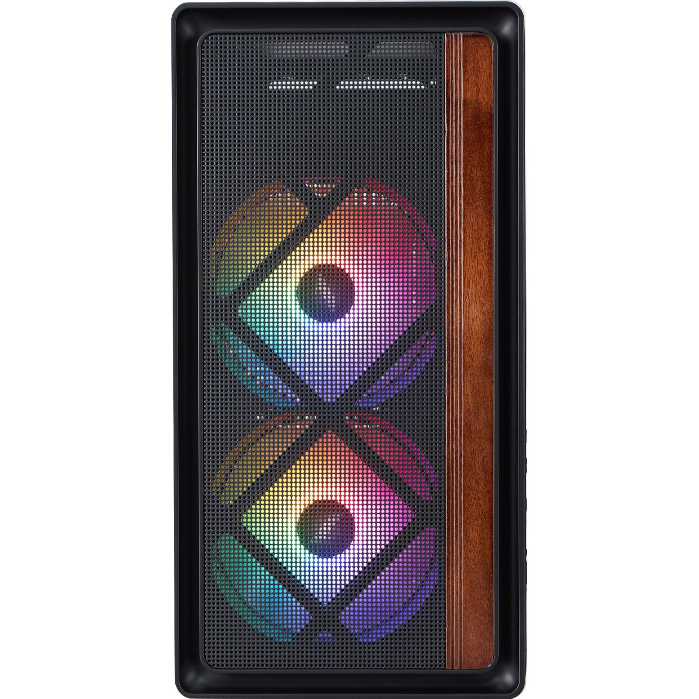 Корпус 1stPlayer WD1-BK-3F1 Black (WD1-BK-3F1)