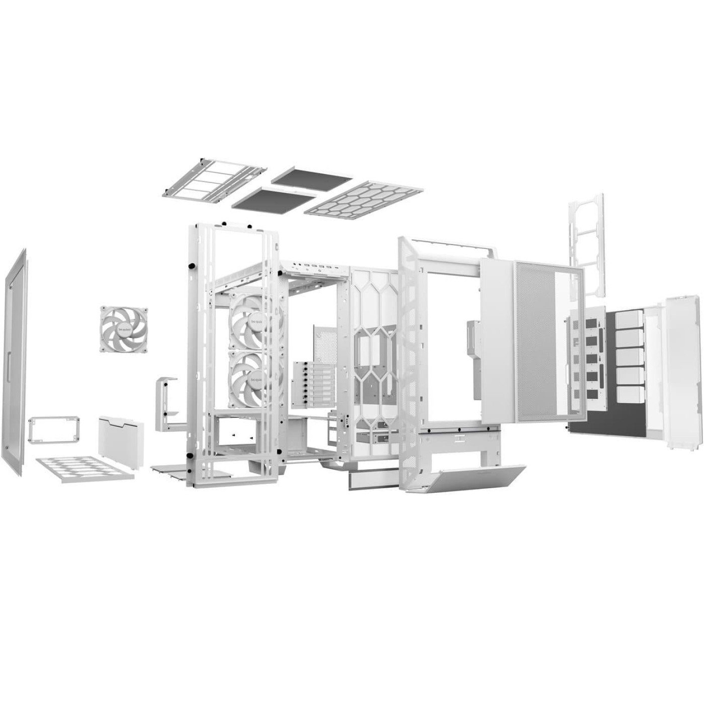 Корпус Be quiet! DARK BASE PRO 901 білий (BGW51) Без БП