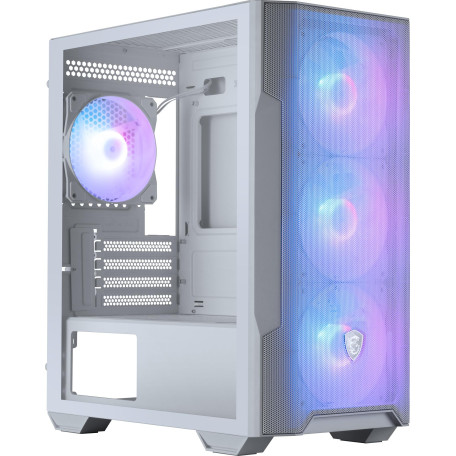 Корпус MSI MAG Forge M100R без БП White (MAG FORGE M100R WHITE)