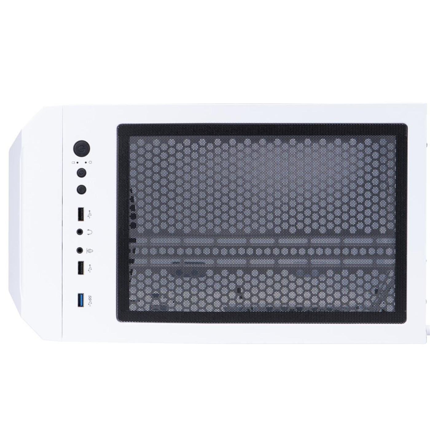 Корпус 1stPlayer D3-A-WH-1F7-14-W-1F7-W White без БЖ