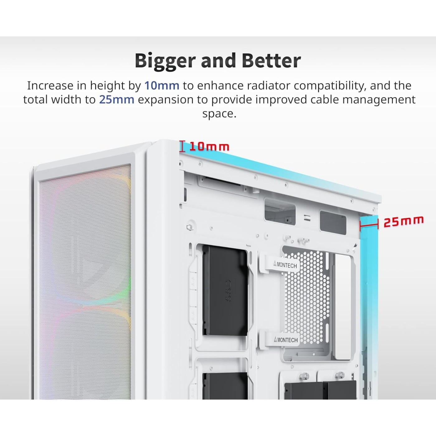 Корпус MONTECH Sky Two GX White (SKY TWO GX (W)) Без БП
